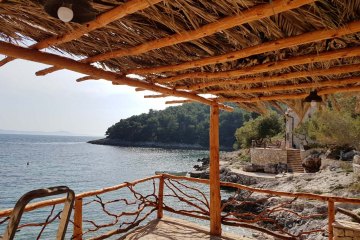 Villa de luxe isolée en bord de mer Golubinka Hvar Zastražišće